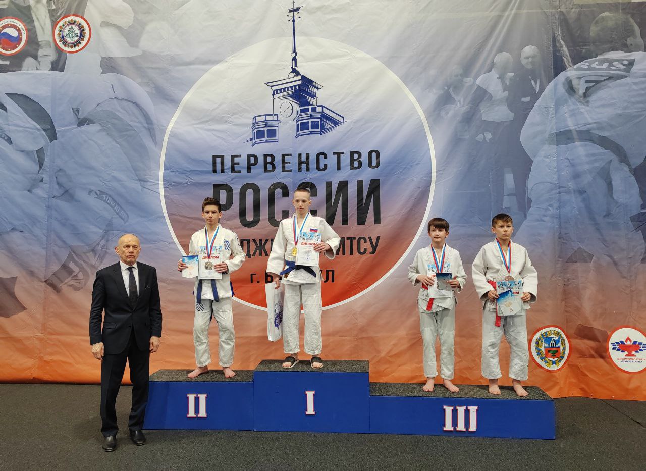 Рязанские бойцы джиу-джитсу завоевали 4 медали Первенства России до 14 лет 