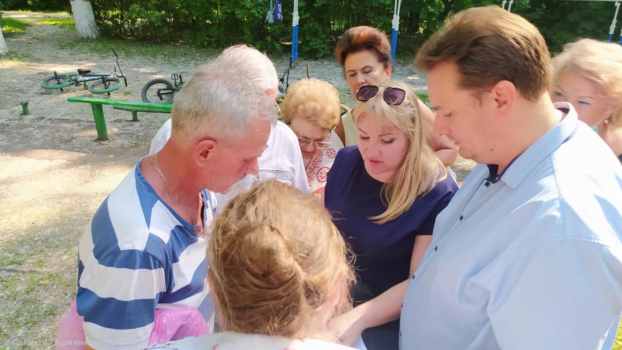 В рамках первого этапа общественных обсуждений по парку А.В. Белякова состоялась встреча с инициативными жителями