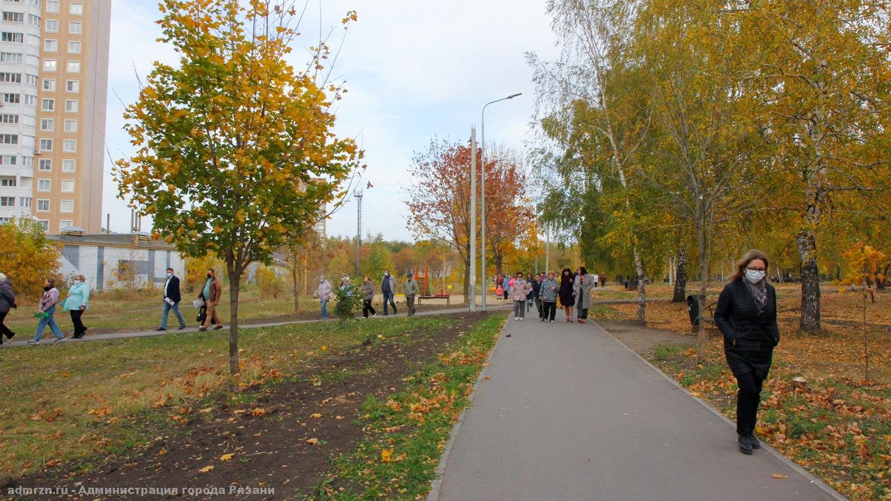 К приемке объекта национального проекта - Комсомольского парка - были приглашены заинтересованные жители
