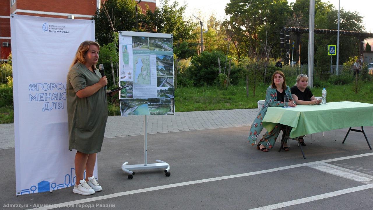 В областном центре прошли общественные обсуждения по вопросу благоустройства Черезовских прудов